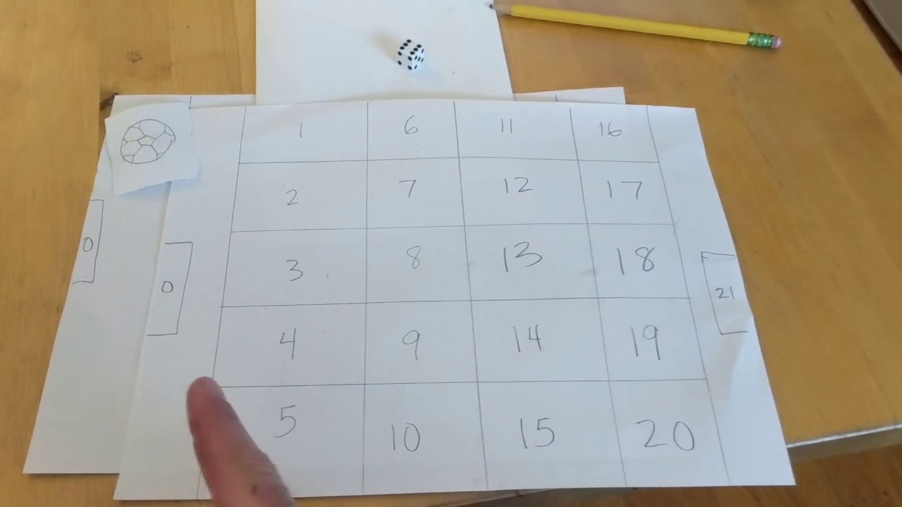 Soccer Math Game YouTube