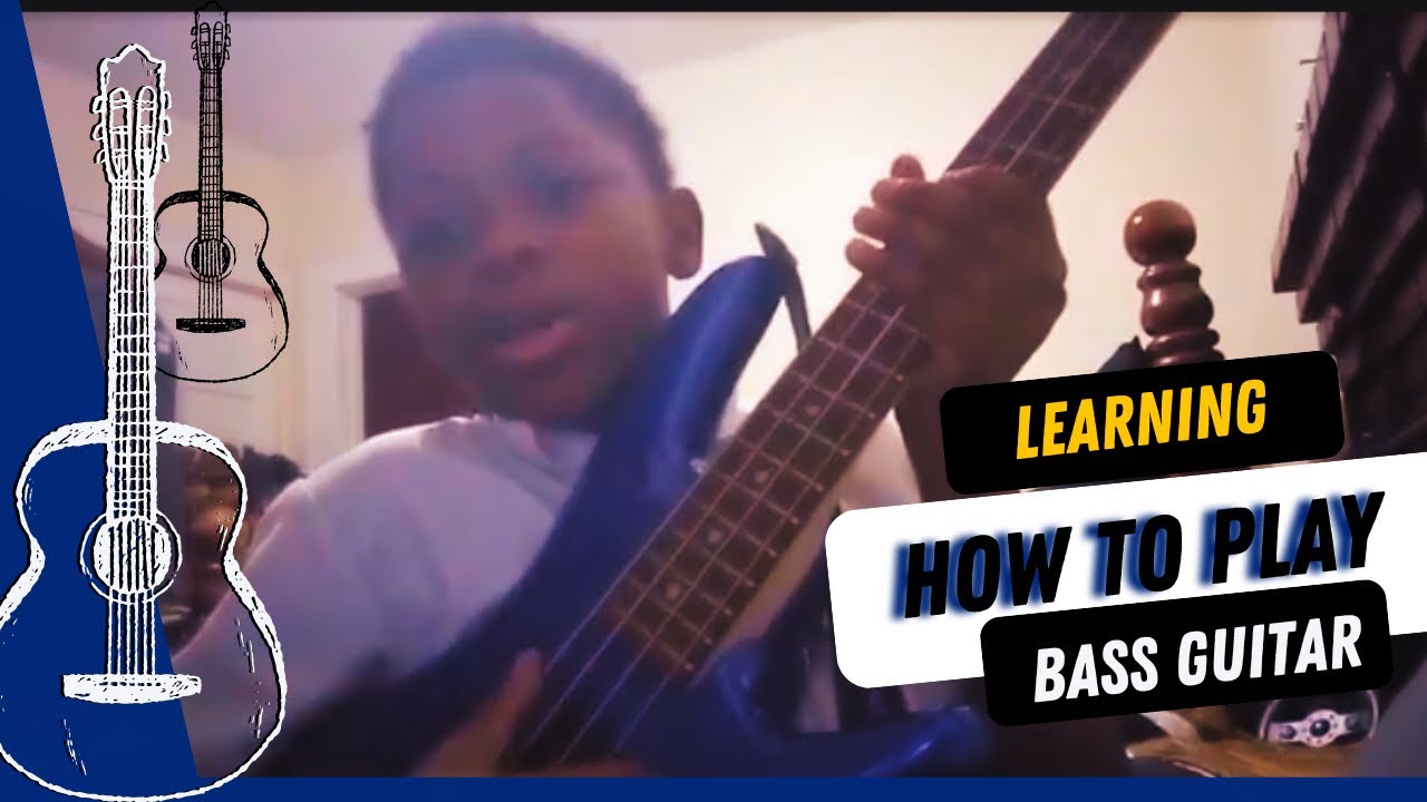 Learning how to play my Bass Guitar 🎸 - YouTube
