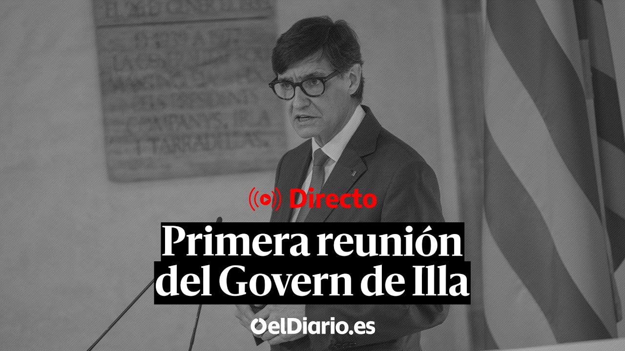 🔴 DIRECTO CATALUNYA | Rueda de prensa tras la primera reunión del nuevo Govern de SALVADOR ILLA