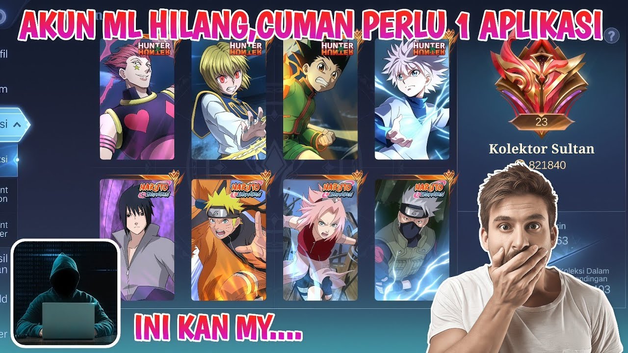 Cara ngambil akun ml ( mobile legends ) yang kena hack no password