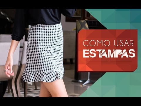 Estampas seguem como protagonistas nos looks de Inverno