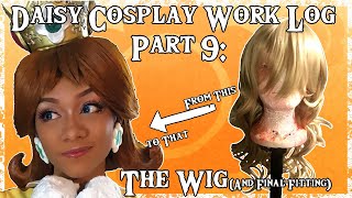 Daisy Cosplay Work Log Part 9 The Wig