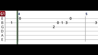 Yıldızların Altında - Guitar Tab Tutorial