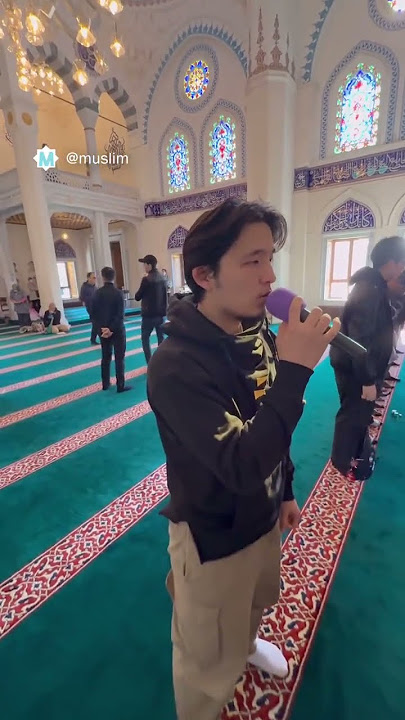 Japanese Muslim Call To Prayer (Athan) in Tokyo 🇯🇵  🕌 | #muslim #islam #japan