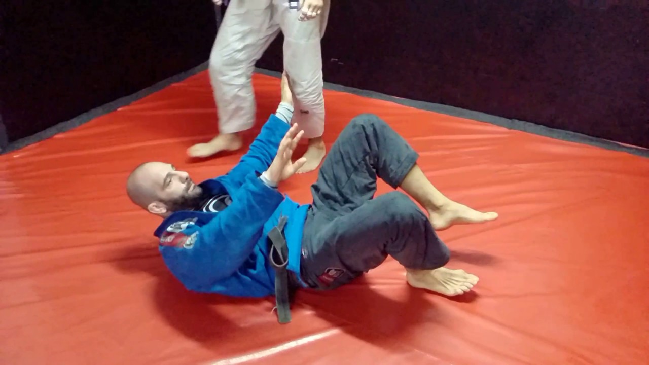 knee Slide Pass Recovery to Butterfly Guard Sweep