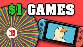 Playing 10 Random $1 Switch eShop Games