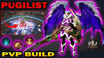 MU ORIGIN 3  - PUGILIST | PVP BUILD SKILLS  | MenchDrey