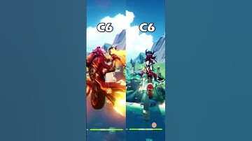 Mavuika vs Chasca — C0 vs C6 Flight Range Test ✈️ | Genshin Impact