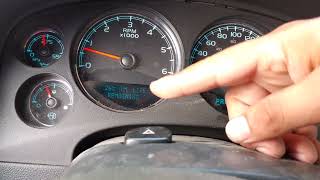 Reset De Servicio, Vida Útil De Aceite Chevrolet Tahoe 2012.