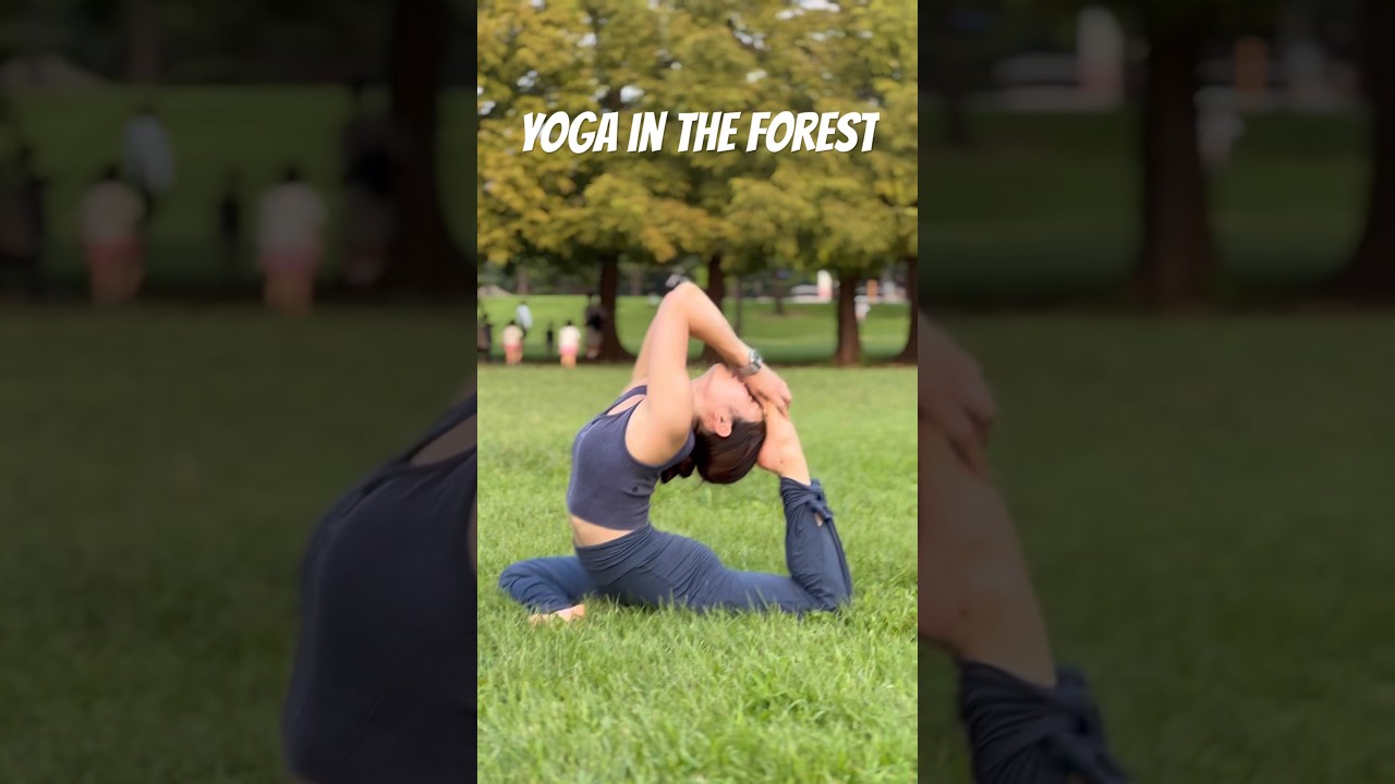 자연에서 내 몸이 움직이는 대로 요가하기 