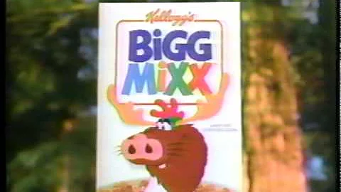 Kellogg's Bigg Mixx cereal commercial (1990)