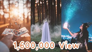 How to Creative shoot Props/Portrait in Autumn magic. 📷👻 (#Halloween Photography Ideas)