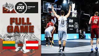 Lithuania v Austria | Men | Full Game