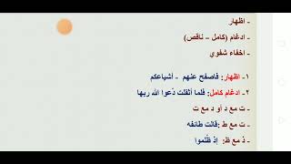 المتجانسان تعريفه وانواعه وشرح مبسط للمتجانسين الصغير بكل احكامه