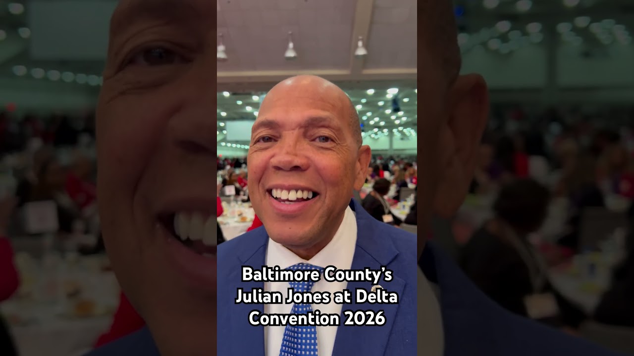 Soon to be Baltimore County Executive JulianJones at Delta Convention