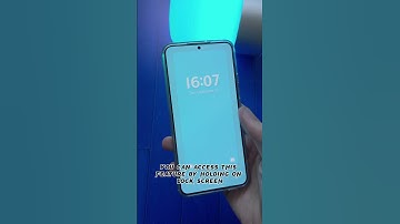 Customize your samsung lock screen with Oneui5 #samsung #samsungtips #s22 #shorts #tech