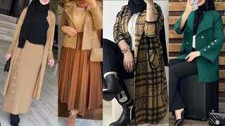 موضة شتاء محجبات 2023?إطلالات تنسيقات شتويةللمحجبات روعة ?modern hijab/hijab fashion/hijab style2023