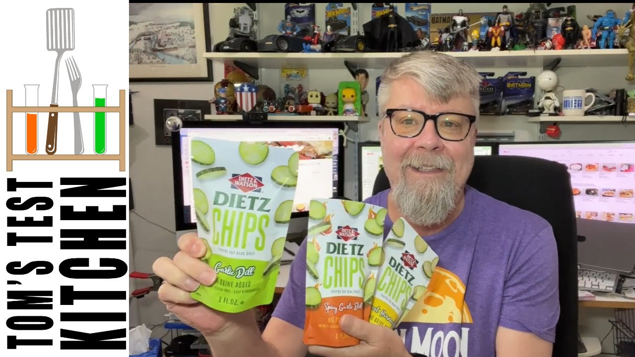 Dietz Chips Dietz & Watson Pickle Review YouTube