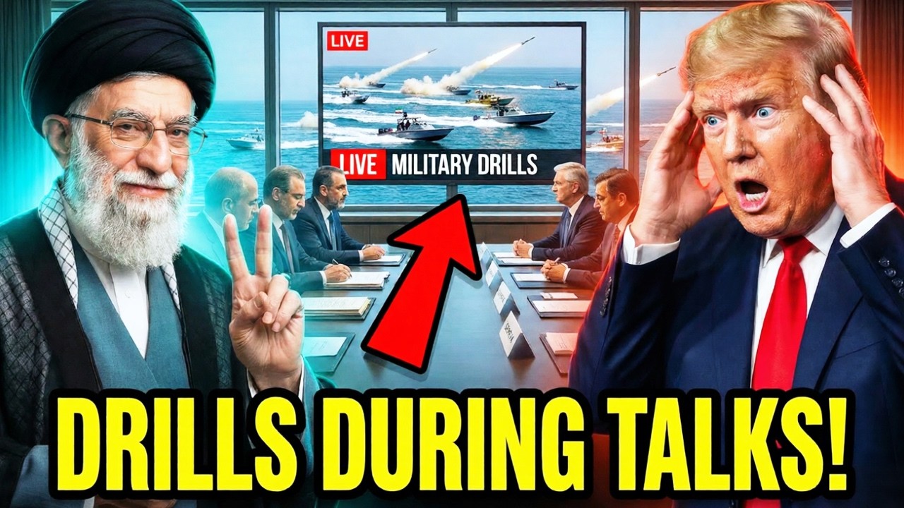 Iran Launches Massive Naval Drills as US Warships Crowd Gulf — Tension Spikes