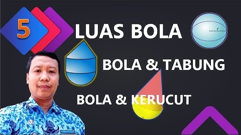Luas Permukaan Bola, Luas Gabungan Bangun Ruang, Luas Belahan Bola, Bangun Ruang Sisi Lengkung