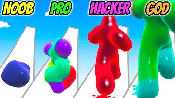 Blob Runner 3D - NOOB vs PRO vs HACKER vs GOD