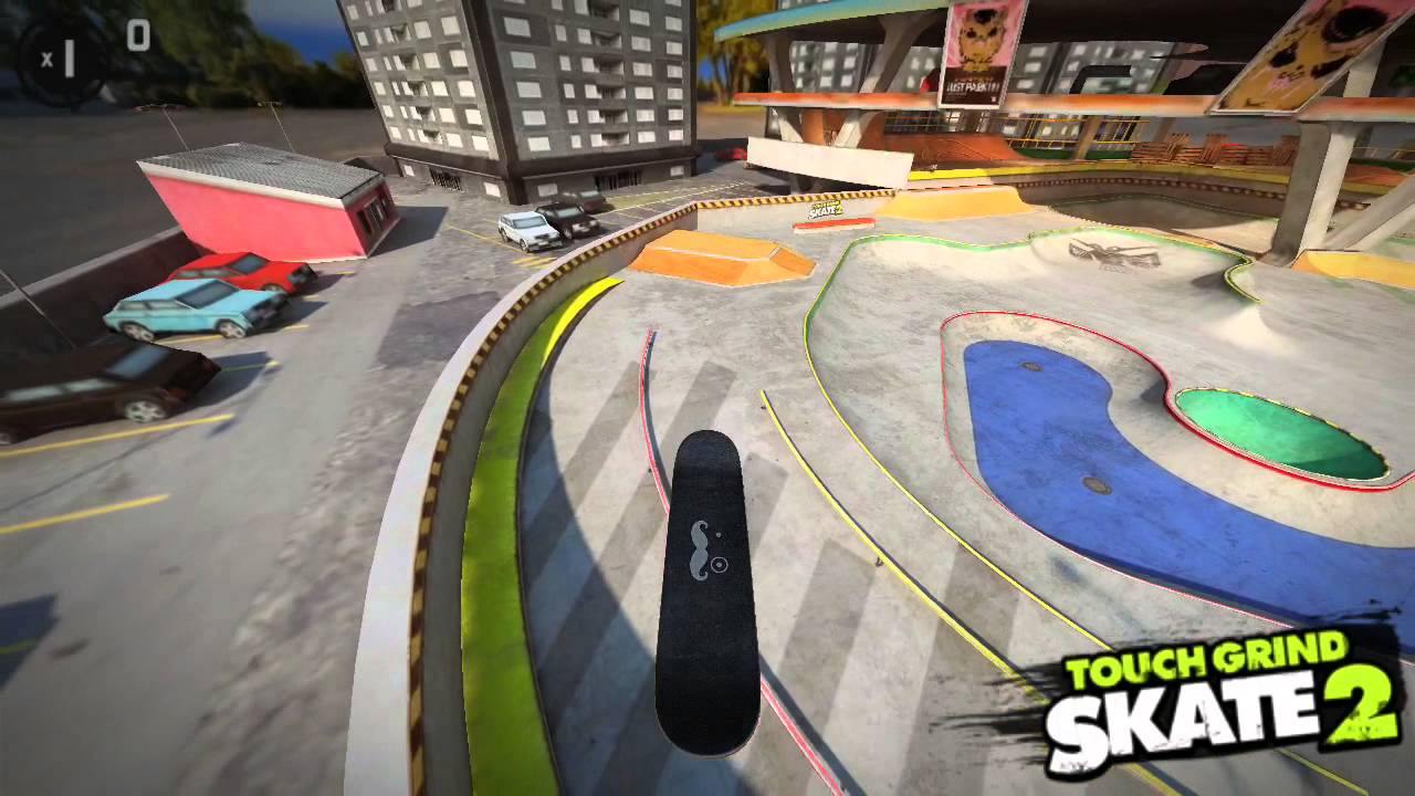 TouchGrind Skate 2 Glitch/Easter Egg found!