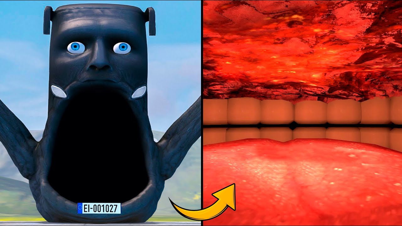 WHAT'S INSIDE THE RENG RENG RENG BUS RENG SEA EATER BRAINROT MONSTER! (Garry's Mod)