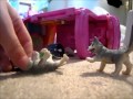 Schleich Wolf movie part 1 ( Pups gone mad)