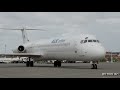 MD-82 Alk Airlines (OST/EBOS) Ostend Airport 4K