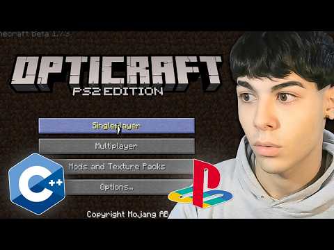 PORTÉE MINECRAFT JAVA A C++ Y FUNCIONA EN PLAYSTATION 2 (beta 1.7.3)