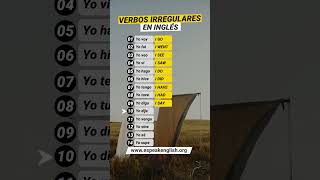 👉¿Te sabes los PASADOS de ESTOS VERBOS en INGLÉS? ⚡ ¿Cuántos te sabes?