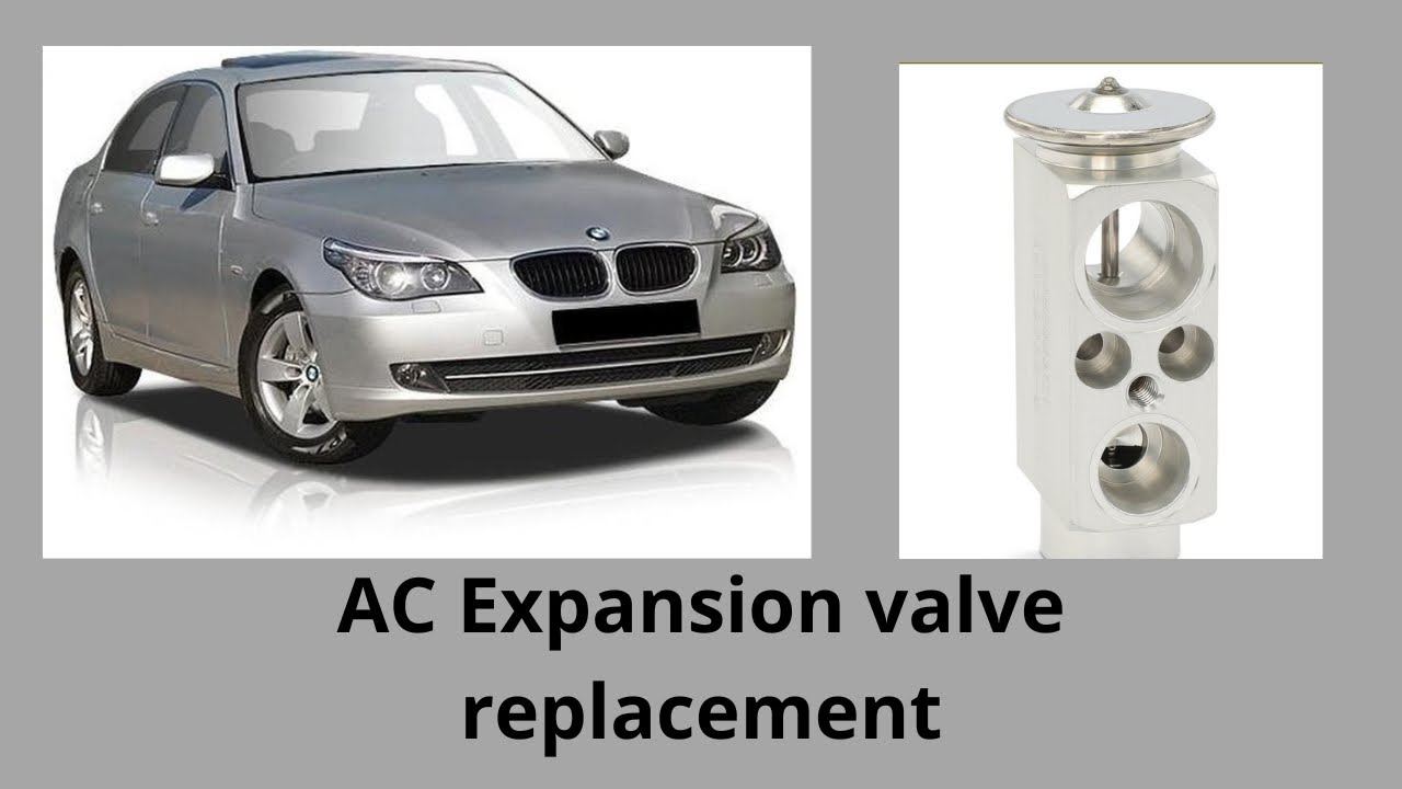 BMW N62 AC expansion valve replacement - YouTube