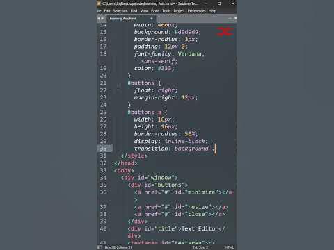 Simple Text Editor | HTML CSS jQuery - YouTube