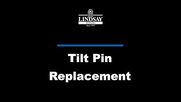 Tilt Pin Replacement
