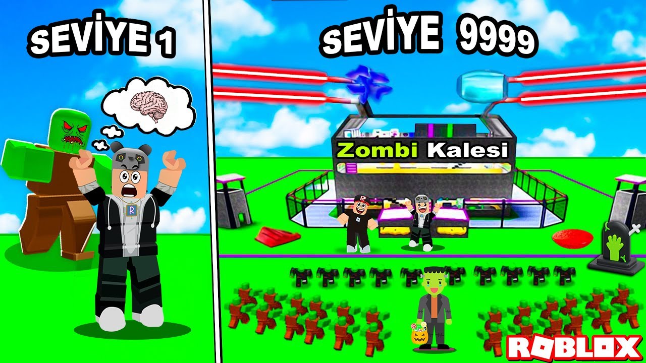 Güvenli Zombi Evi Yaptık!! - Roblox