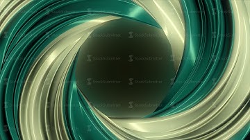 3D colorful animation of a circle or ring. Hypnotic spiral illusion seamless looping. Abstract color