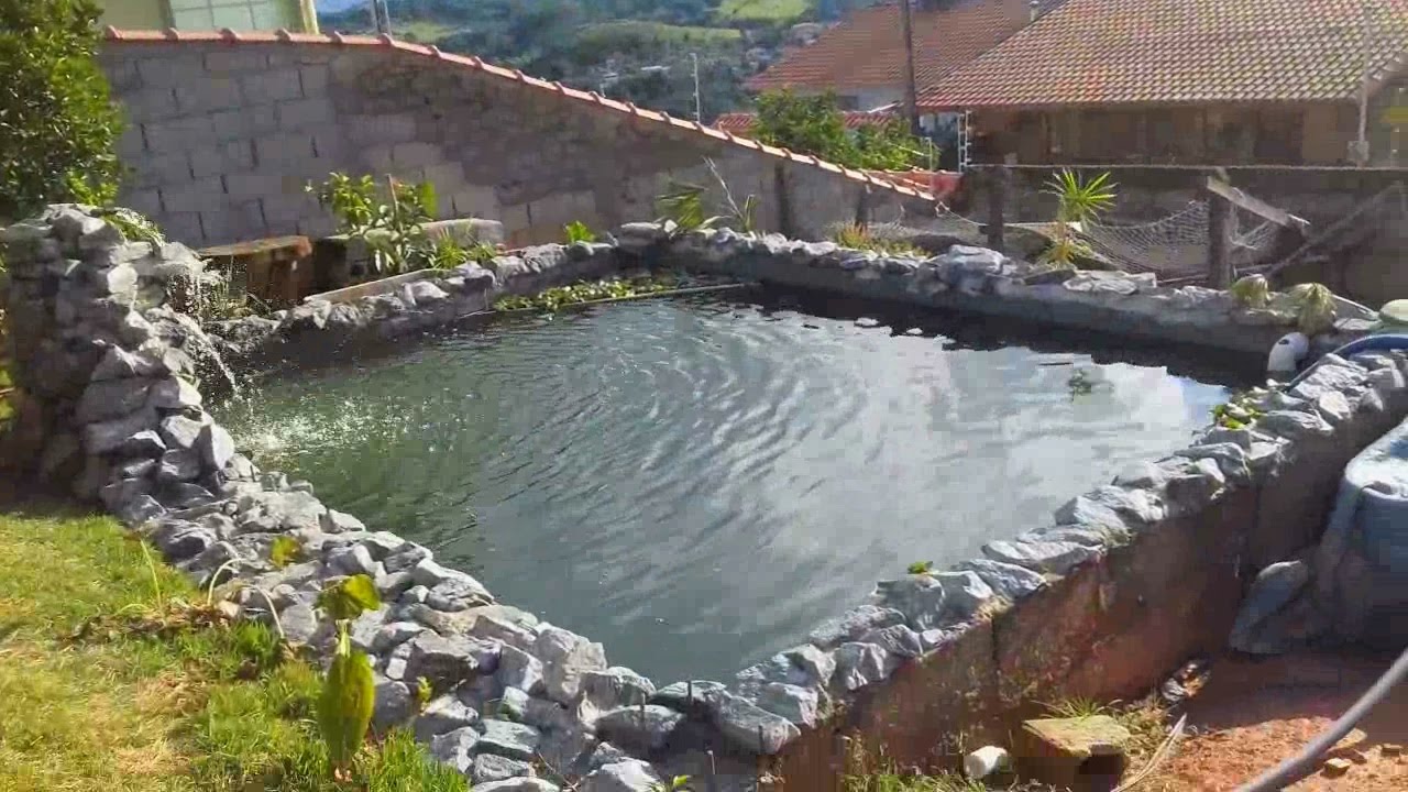 Lago artificial 20 mil litros YouTube