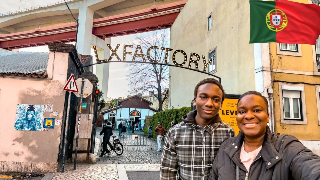 A Perfect Afternoon at LX Factory Lisbon | Food, Bookstore & Slow Travel in Portugal