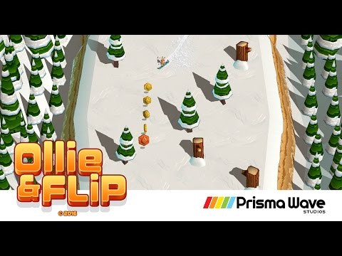 Ollie & Flip Arcade Snowboarding - Gameplay Trailer