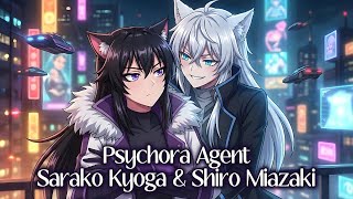 PSYCHORA AGENT?!! [Sarako Kyoga &amp; Shiro Miyazaki ASMR] JP DUB/EN SUB FANMADE