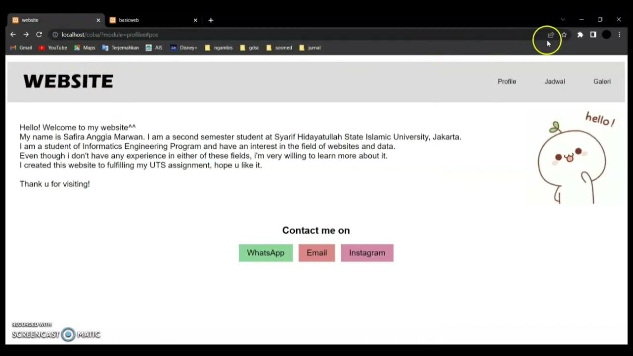 Tutorial Membuat Website Sederhana Menggunakan VSCode - YouTube