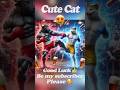 Fight for daddy  cat  gaur  cats cute cutecat viral cat catshorts cuteanimals catcute
