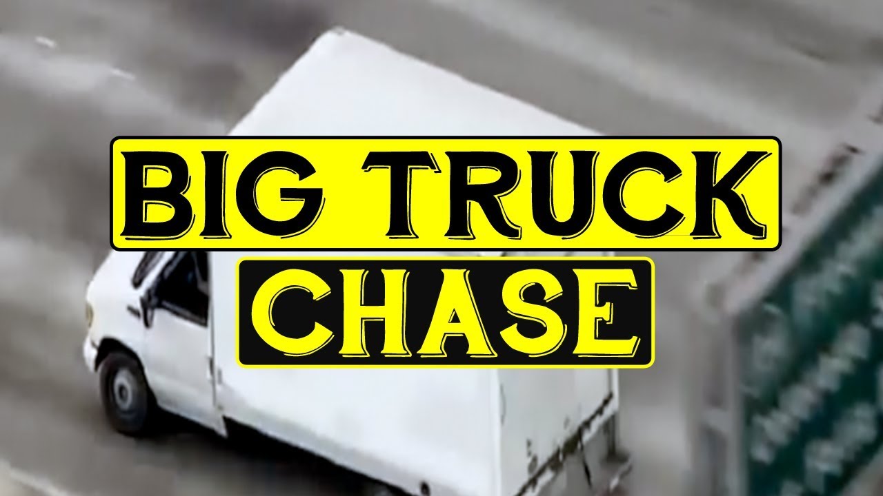 LOS ANGELES POLICE CHASE | NOVEMBER 29, 2017 | BIG TRUCK CHASE - YouTube