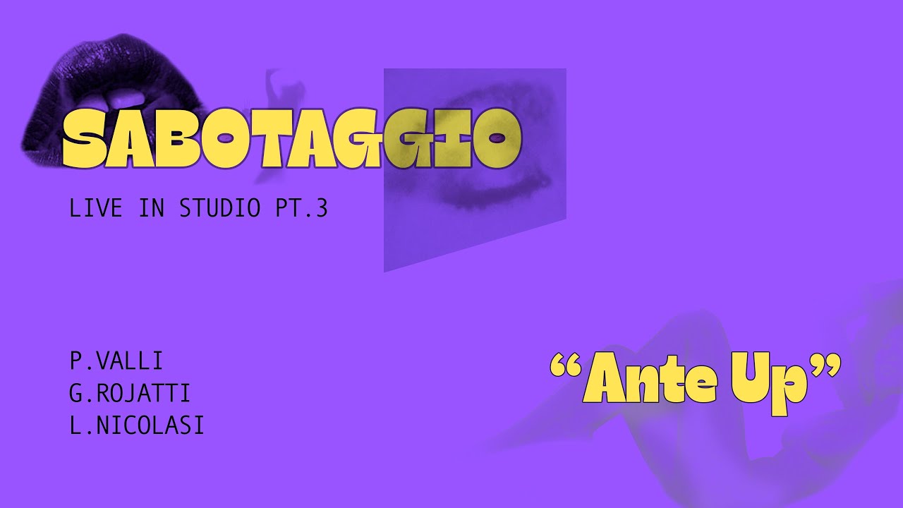 Ante Up (SABOTAGGIO EDIT)