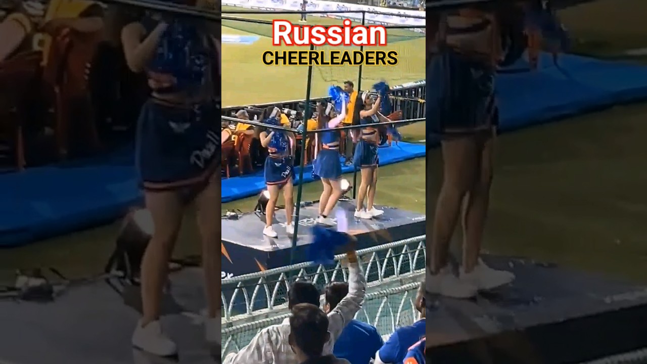 Russian girl Cheerleaders ipl 2024 Lucknow 