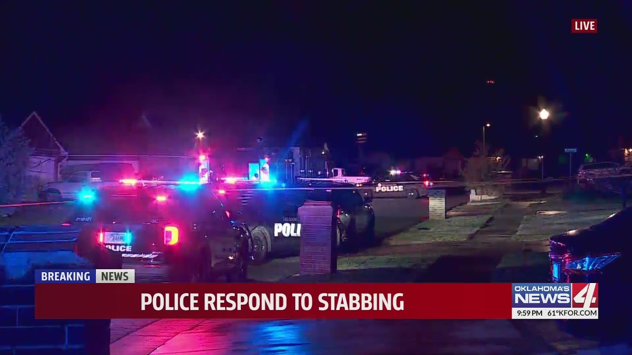 Police respond to stabbing in NE OKC - YouTube