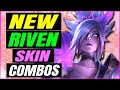 SPIRIT BLOSSOM RIVEN MAKES COMBO'S EASIER?! Let's test! (Challenger Riven Guide) - League of Legends