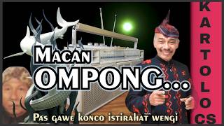 EKER EKERAN🤣 LURAH BASMAN MUNGSUH SONTOLOWO LUCU POL‼️ MACAN OMPONG - Dagelan Kartolo CS