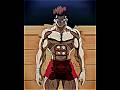 Baki Hanma vs Ohma Tokitaðð... #bakihanma #kengan #baki #bakihanmaseason2 #shorts #animeedit