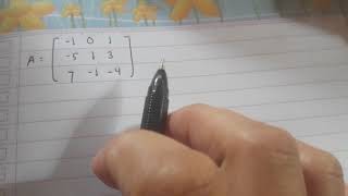 Determinan matriks metode reduksi baris dan invers matriks metode kofaktor